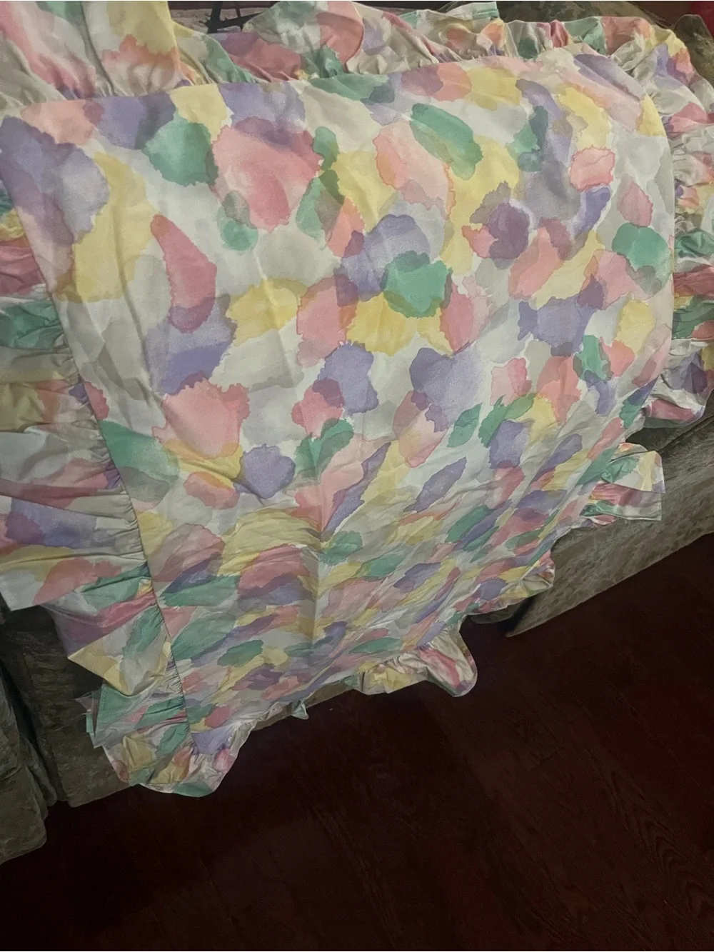 Wamsutta Pastel Watercolor standard pillow sham